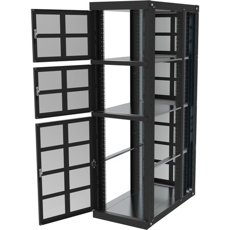 Rack Solutions Colocation Cabinet (3 Compartments Configuration) - 23U Of Useable 141-4977